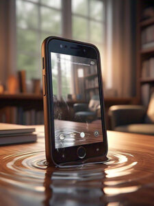 What happens if you put a wet phone in a bowl of rice?