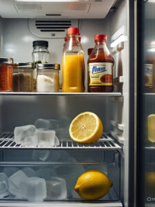 How long does half a lemon stay fresh in the fridge?