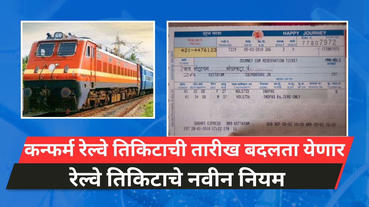 Railway Journey Date Change Option
