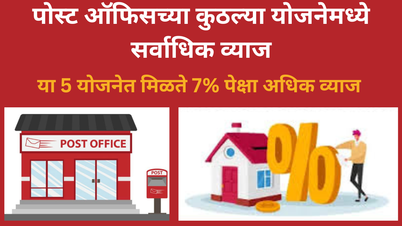 post office popular small savings schemes in marathi
