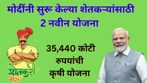 PM Modi Launch Two Big Agriculture Schemes In Marathi