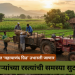 Mahapandan Grid digital mapping of farm and Panand roads in Maharashtra
