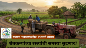 Mahapandan Grid digital mapping of farm and Panand roads in Maharashtra