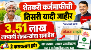 Maharashtra Farmer Loan Waiver Scheme 2026 third beneficiary list for farmers