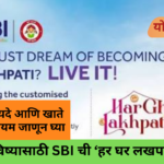 SBI Har Ghar Lakhpati Scheme with Monthly Savings and Interest Rate Details
